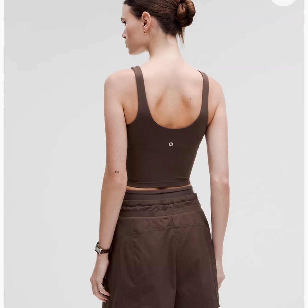 Lululemon Athletica Brown Tank Top